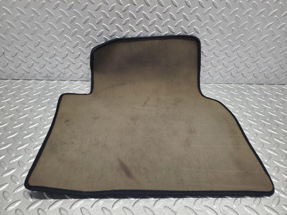 W201 Baby Benz rear right floor mat dark blue used OEM
