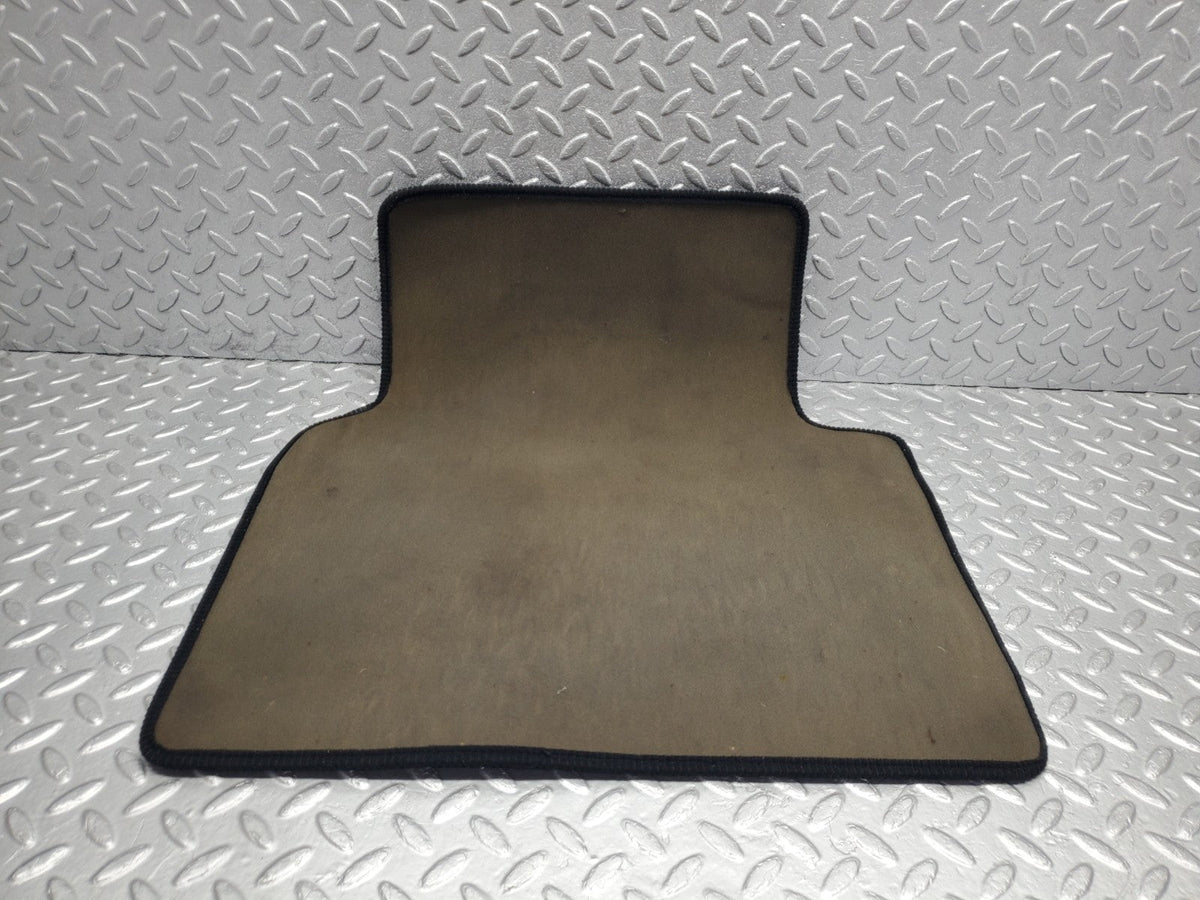 W201 Baby Benz rear left floor mat dark blue used OEM