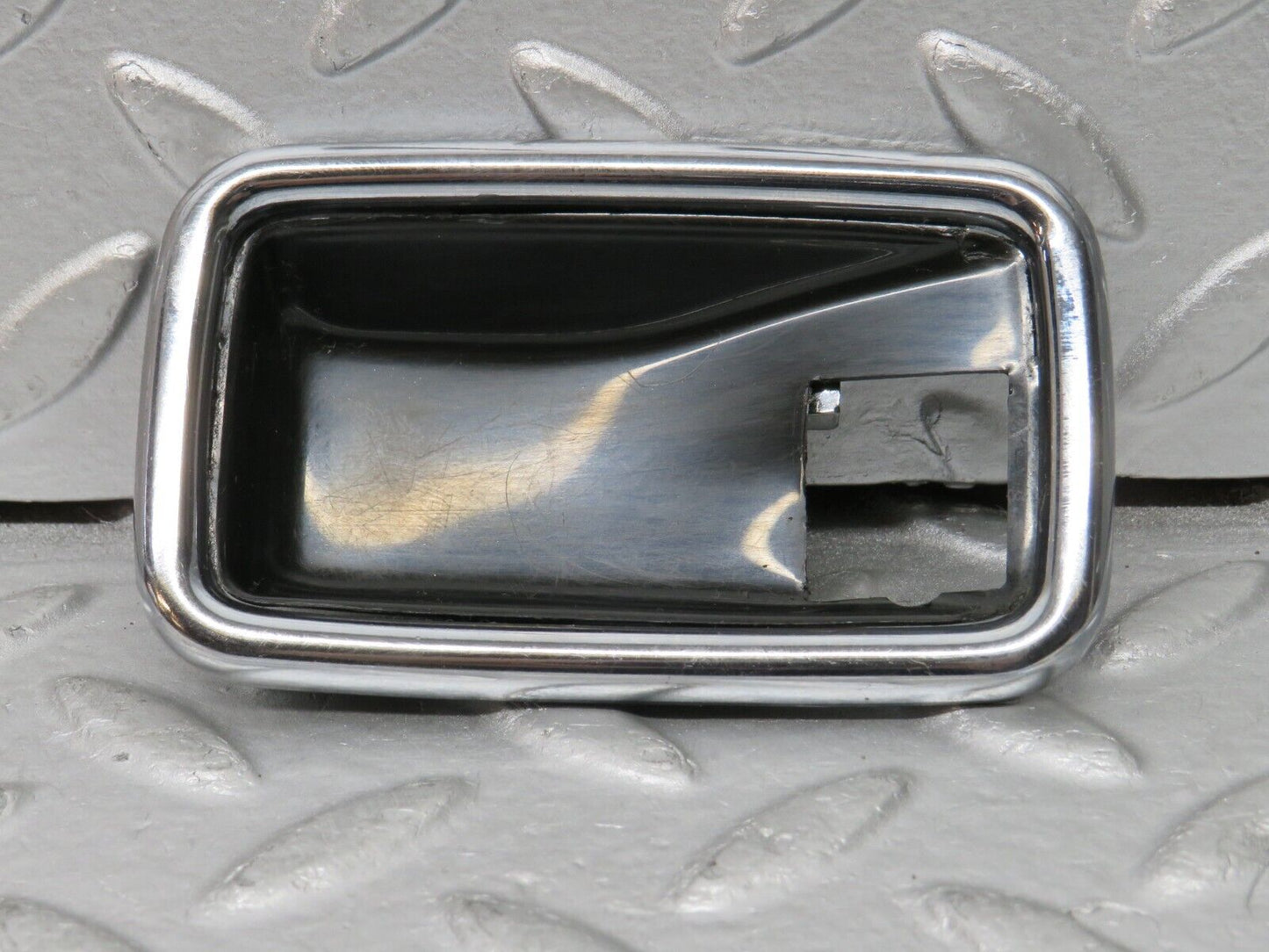0553 Mercedes-Benz W123 230E Chrome Frame For Door Opener Right  1087660611