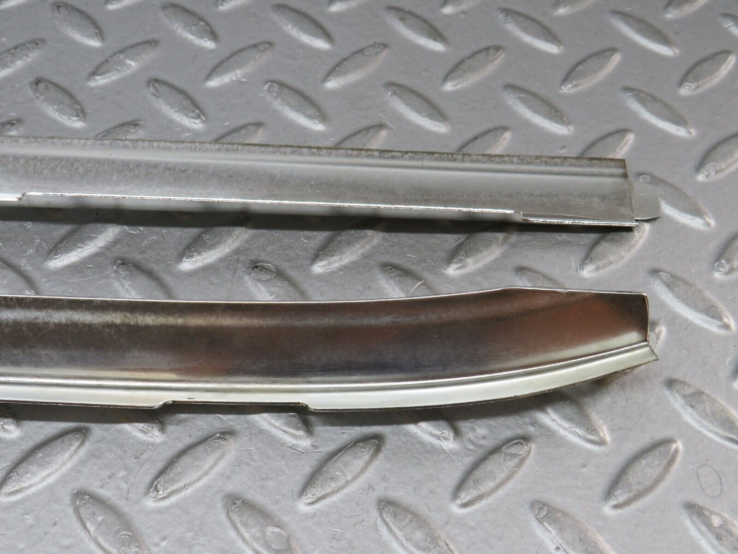 36310 Mercedes-Benz W126 420SE A Pillar Chrome Cover Trim Pair