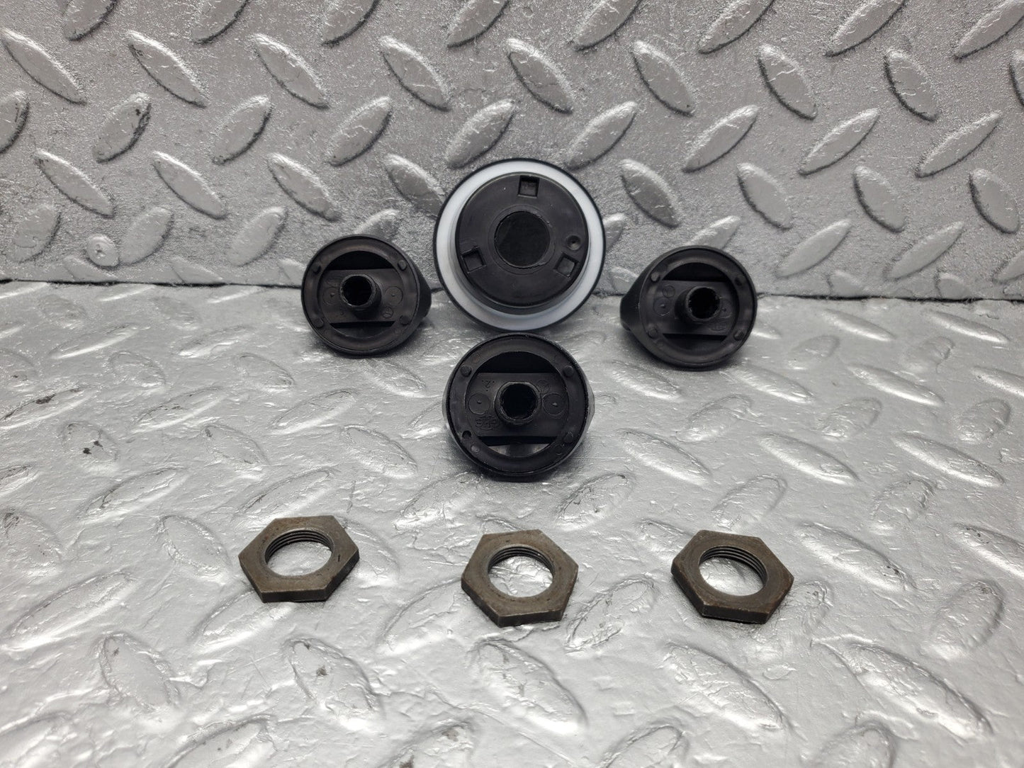 W201 Baby Benz heater control knob set used OEM