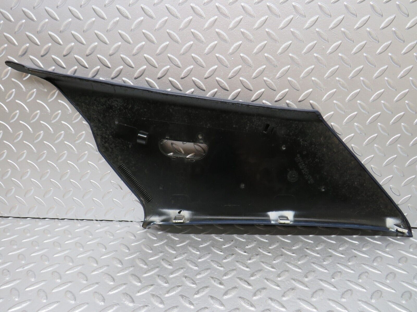 26772 Mercedes-Benz W123 240D C Pillar Cover Panel Right Side Blue 1236900425