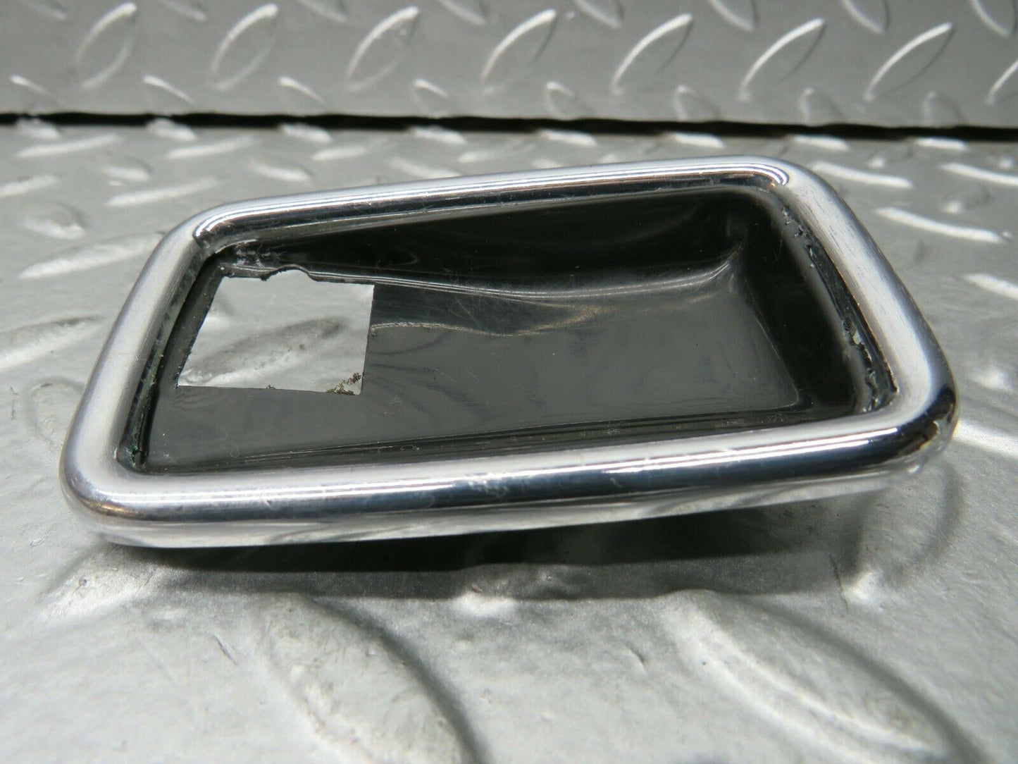 21973 Mercedes-Benz S123 280TE Chrome Frame For Door Opener Right 1087660611