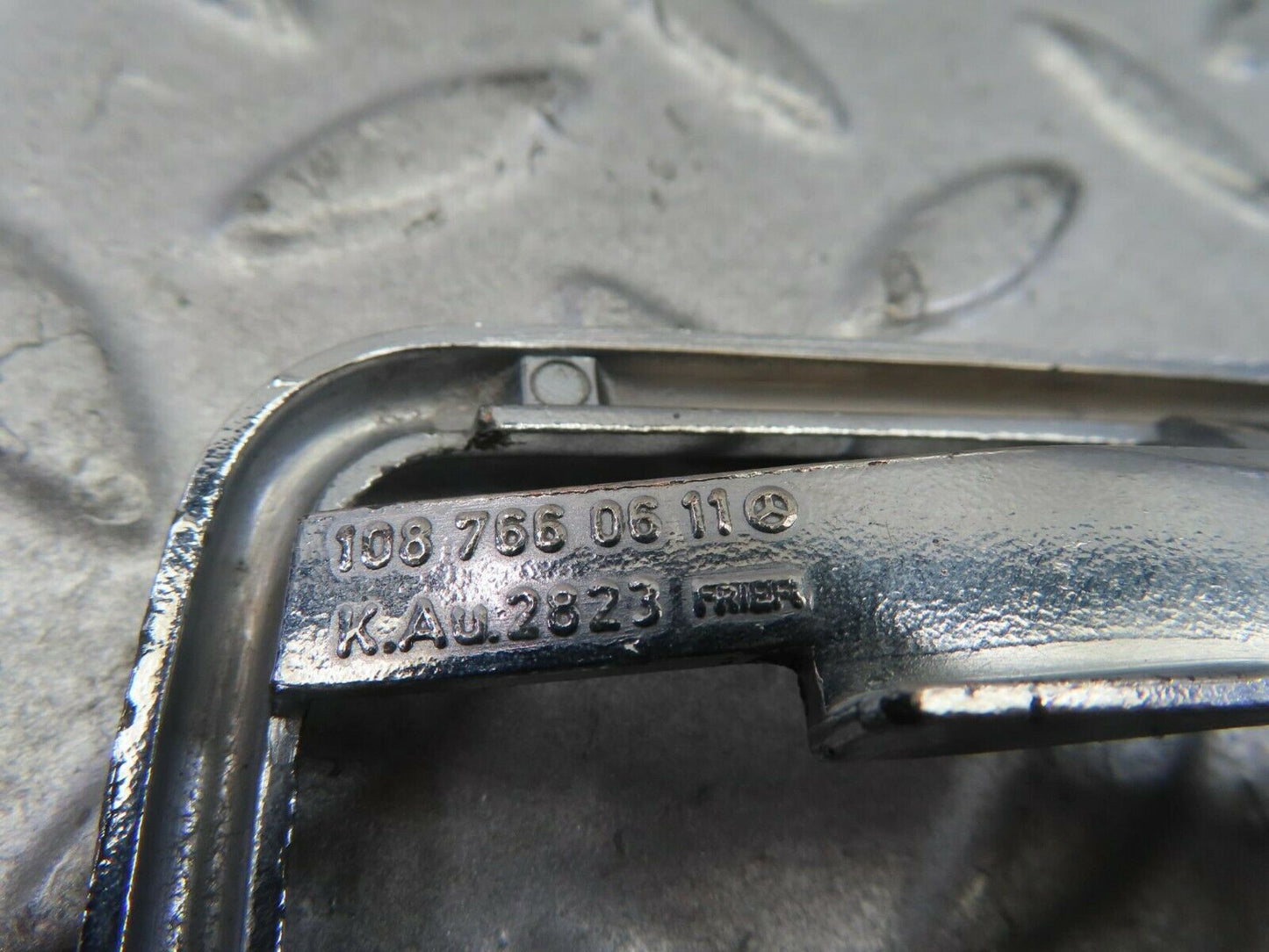 8640 Mercedes-Benz W108 Chrome Frame For Door Opener Right 1087660611