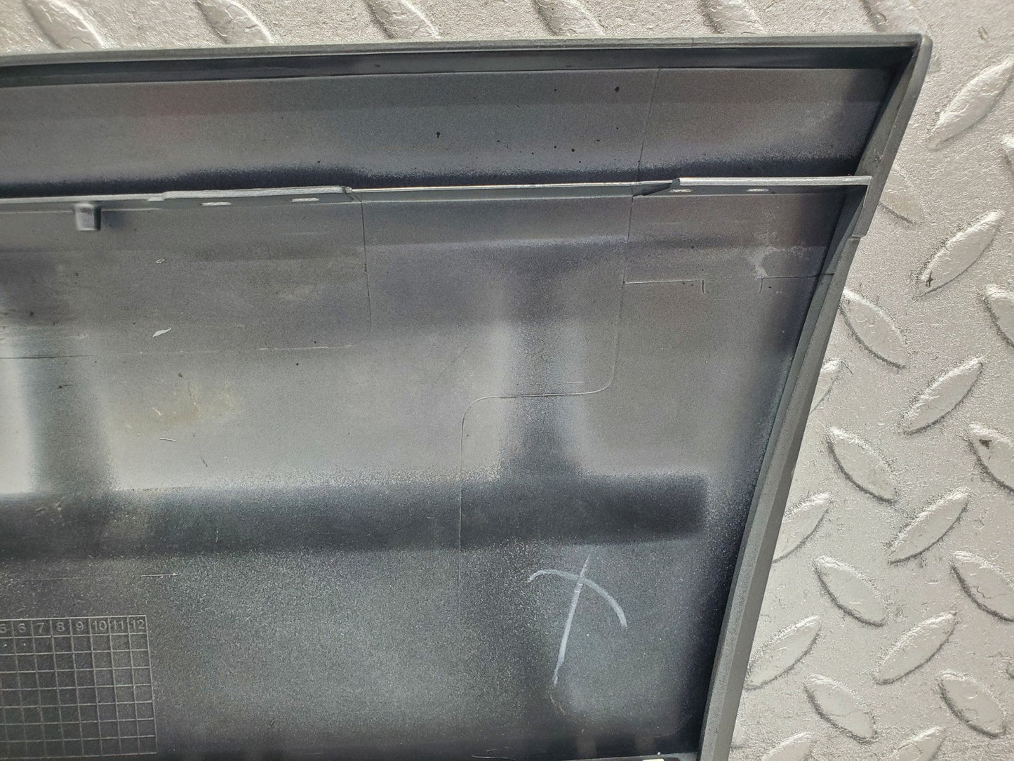 W201 Baby Benz front left fender wing moulding trim used OEM