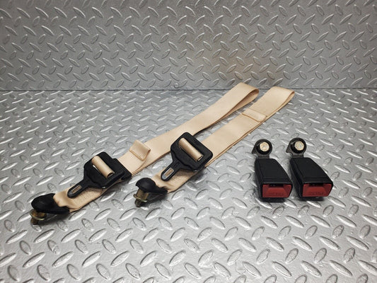 46979 Mercedes-Benz R129 320SL Coupe Rear Seat Belt With Buckles 1298600369