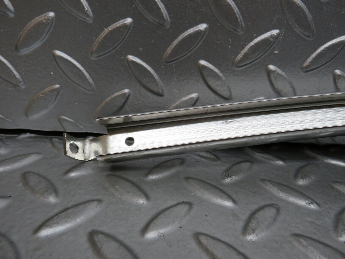 29640 Mercedes-Benz W123 230E Rear Left Door Chrome Window Channel