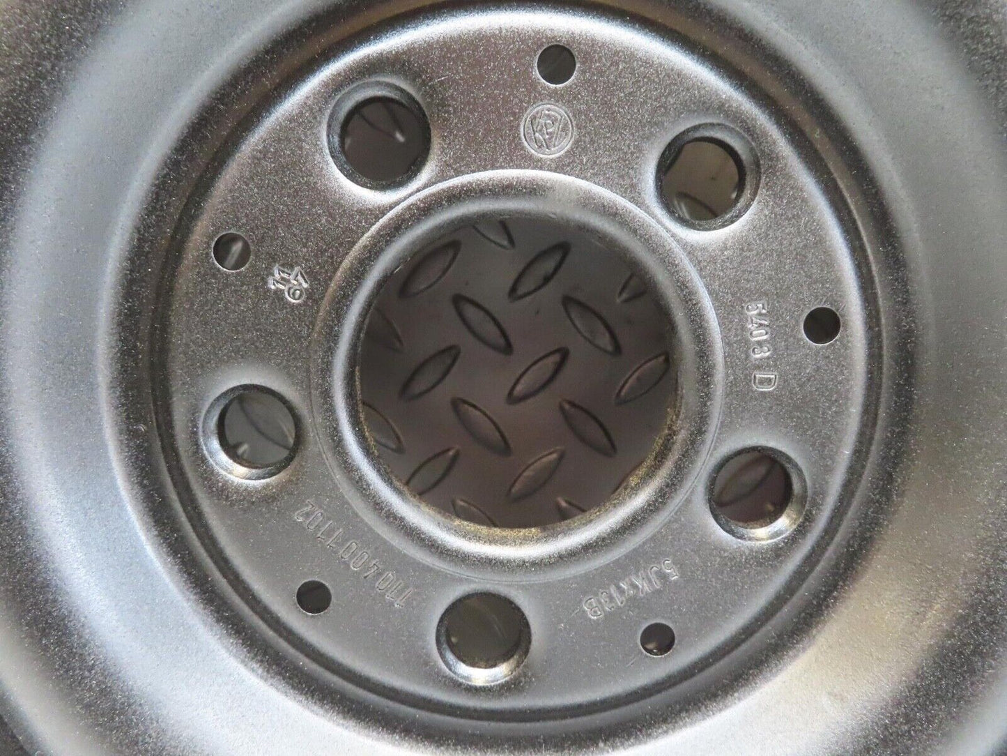 13775 Mercedes-Benz Steel Wheel 5JKx13 5x112 1104001102