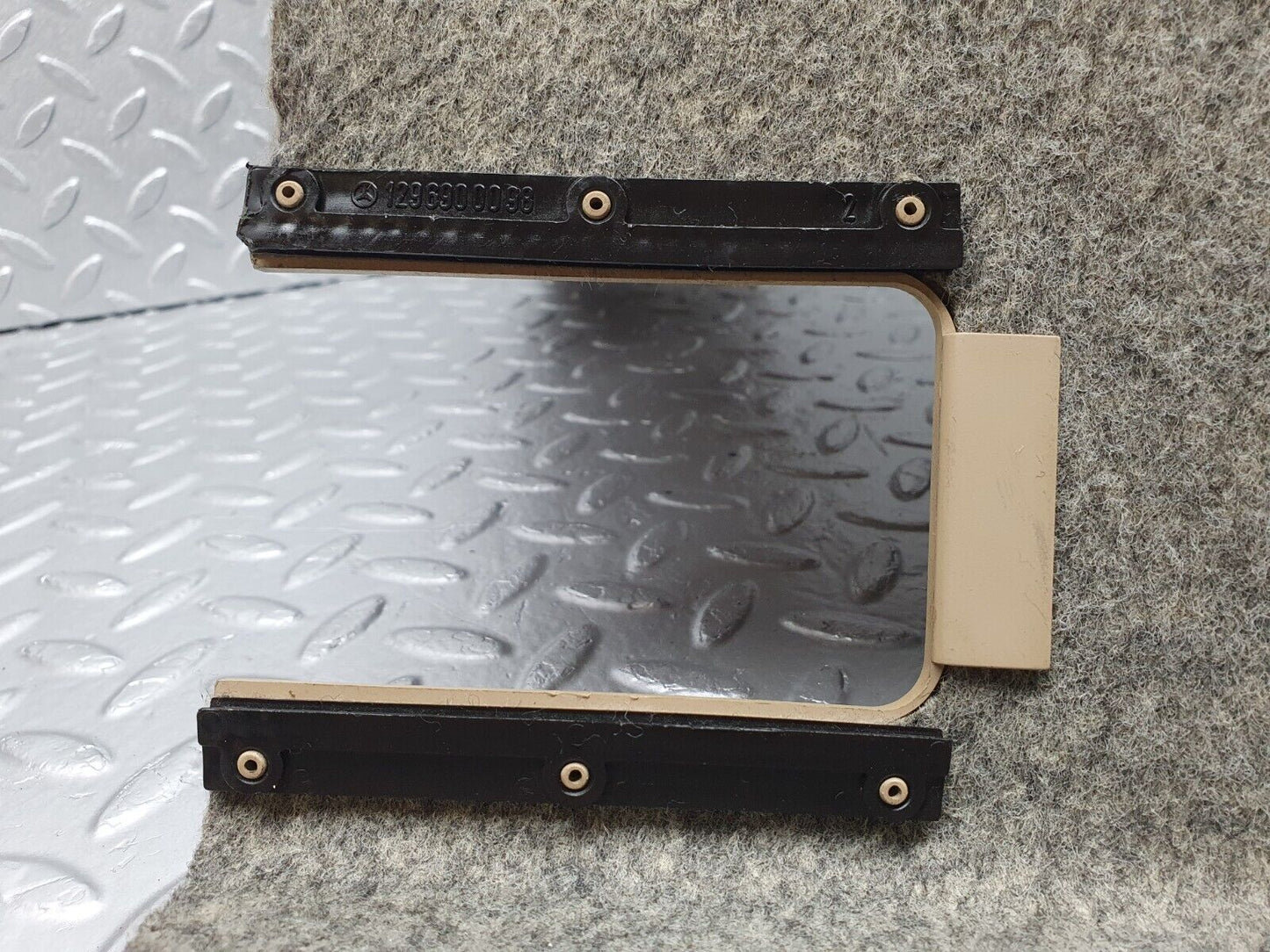 42264 Mercedes-Benz R129 320SL Coupe Trunk Cover Panel Left Side Beige