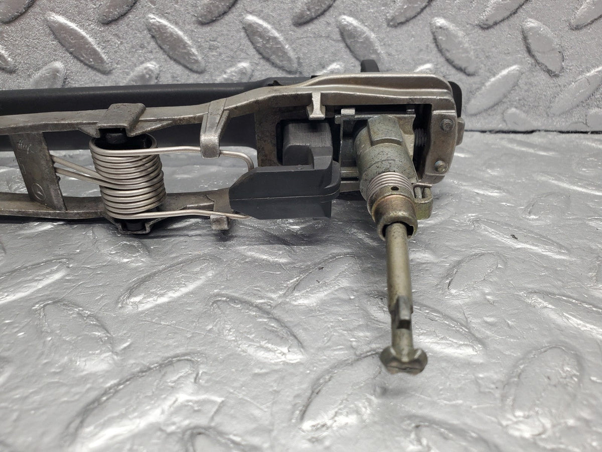 W201 Baby Benz front right door exterior handle with key used OEM