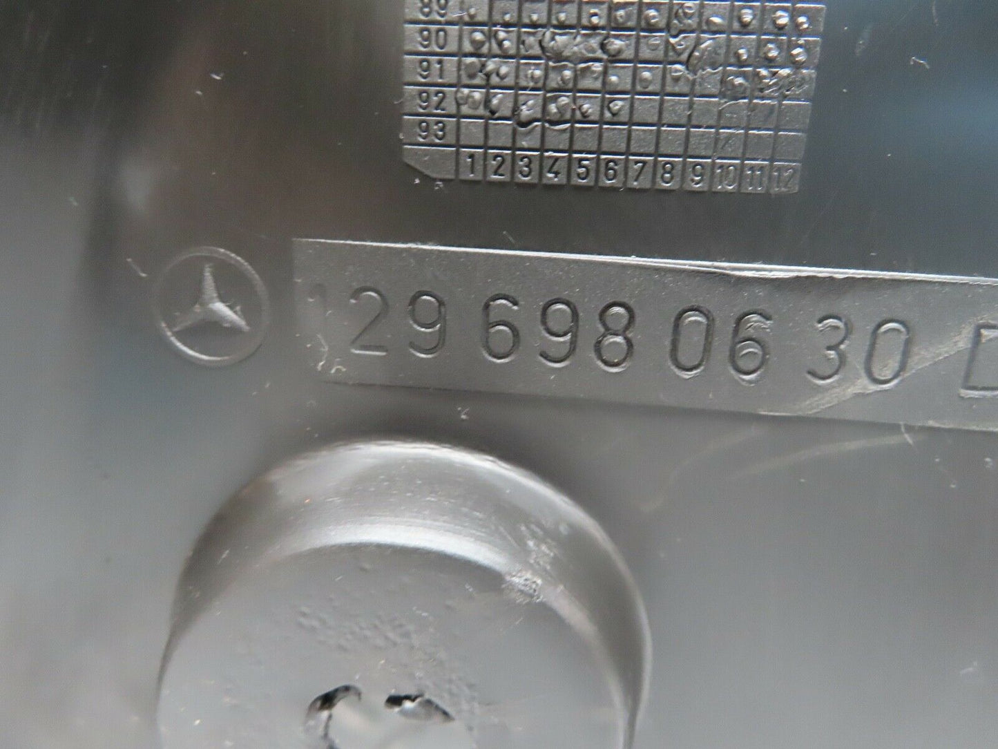 17308 Mercedes-Benz R129 300SL Coupe Rear Right Inner Fender Wing Wheel Arch Lining 1296980630