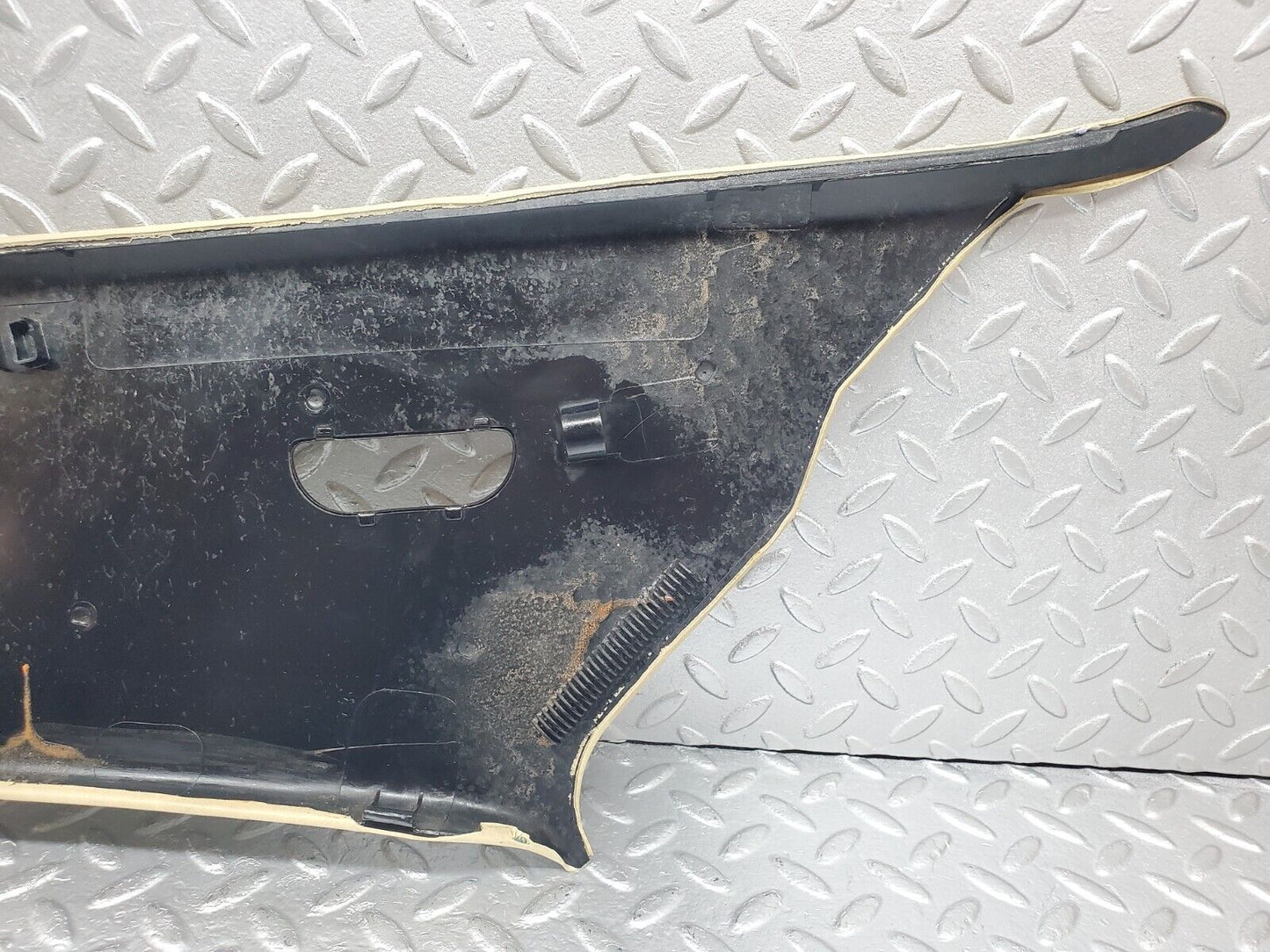 44315 Mercedes-Benz W123 280E C Pillar Cover Panel Left Side Beige 1236900325