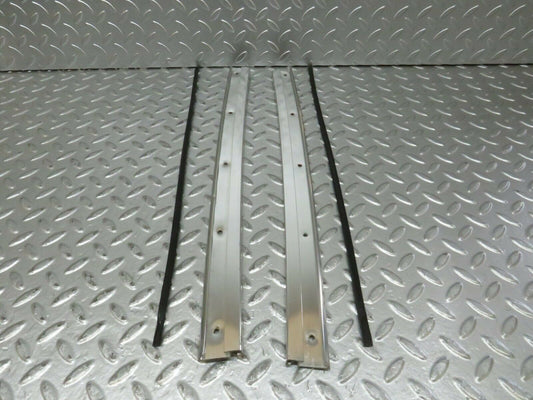 23820 Mercedes-Benz C107 450SLC Coupe A Pillar Chrome Moulding Trim Pair