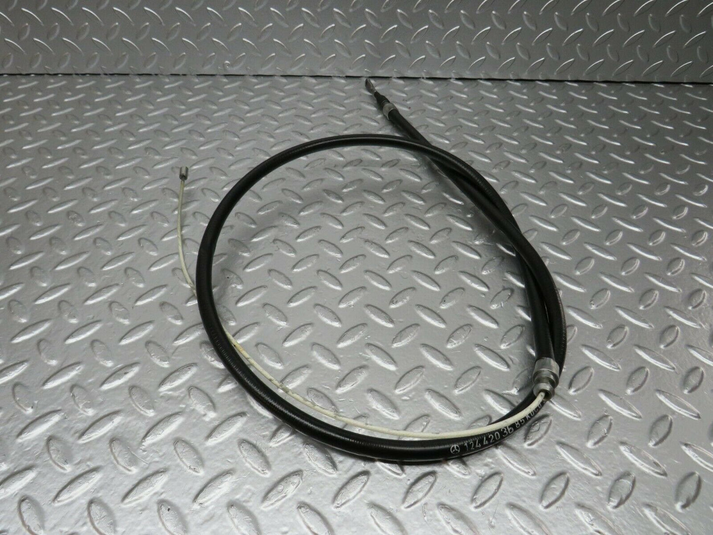 24418 Mercedes-Benz S124 220TE Wagon Handbrake Cable 1244203685
