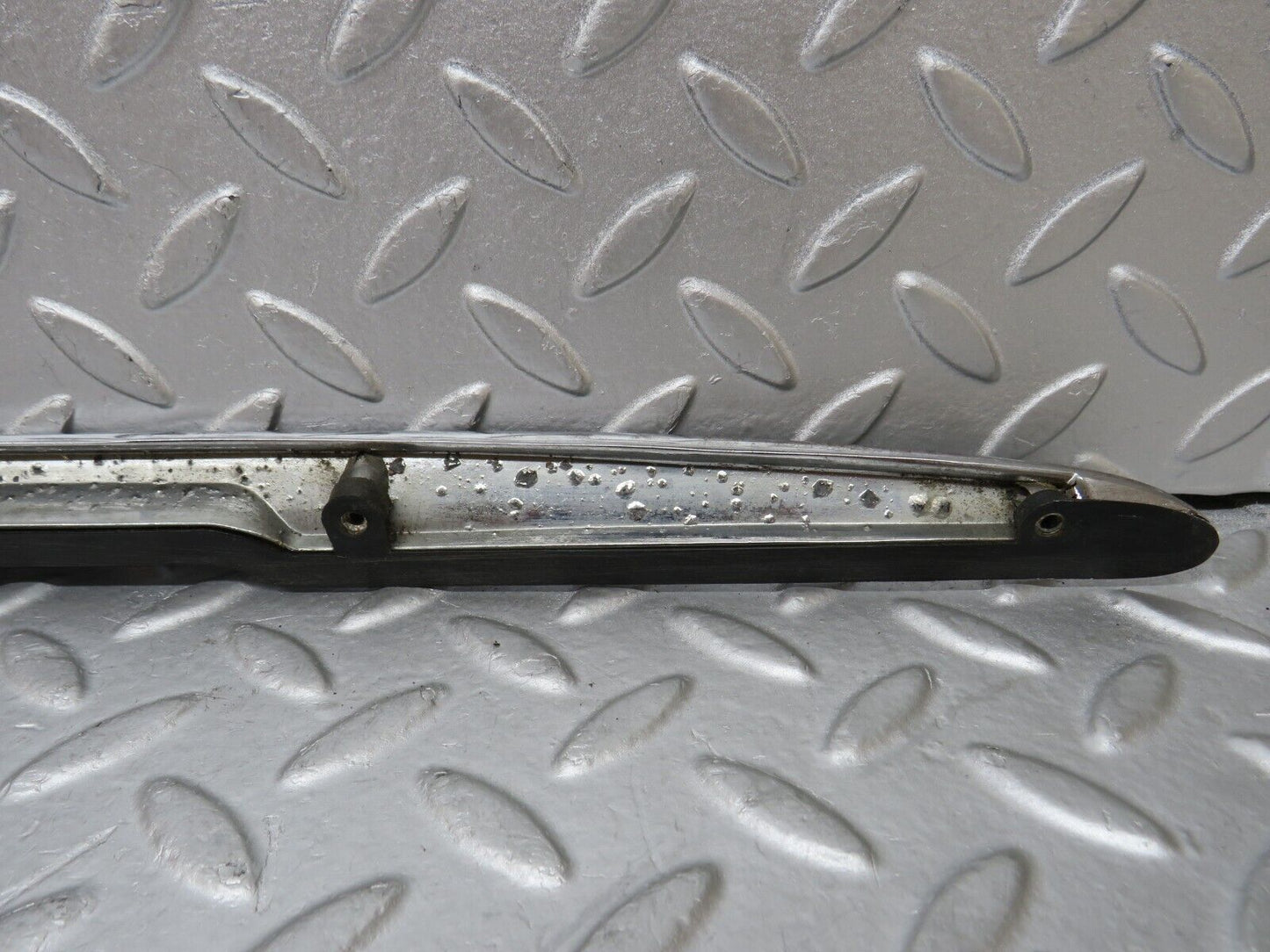 35490 Mercedes-Benz R107 280SL Trunk Chrome Handle Moulding 1077580202