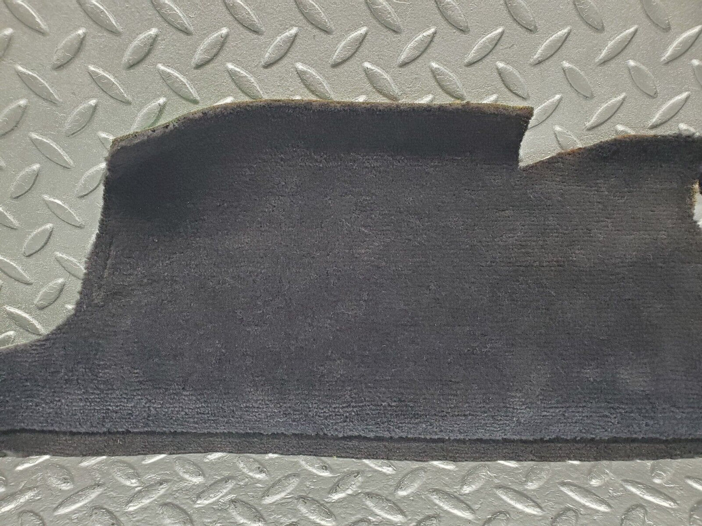 46418 Mercedes-Benz C123 280CE Coupe Door Sill Floor Carpet Left Side Black