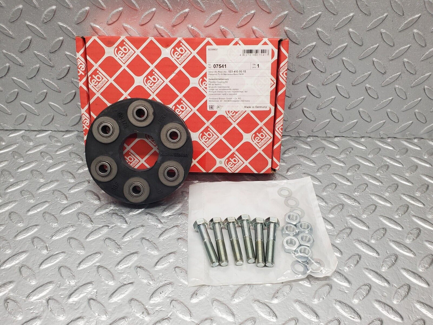 46059 Mercedes-Benz W126 420SE Propshaft Joint Rubber New 1234100015 FEBI