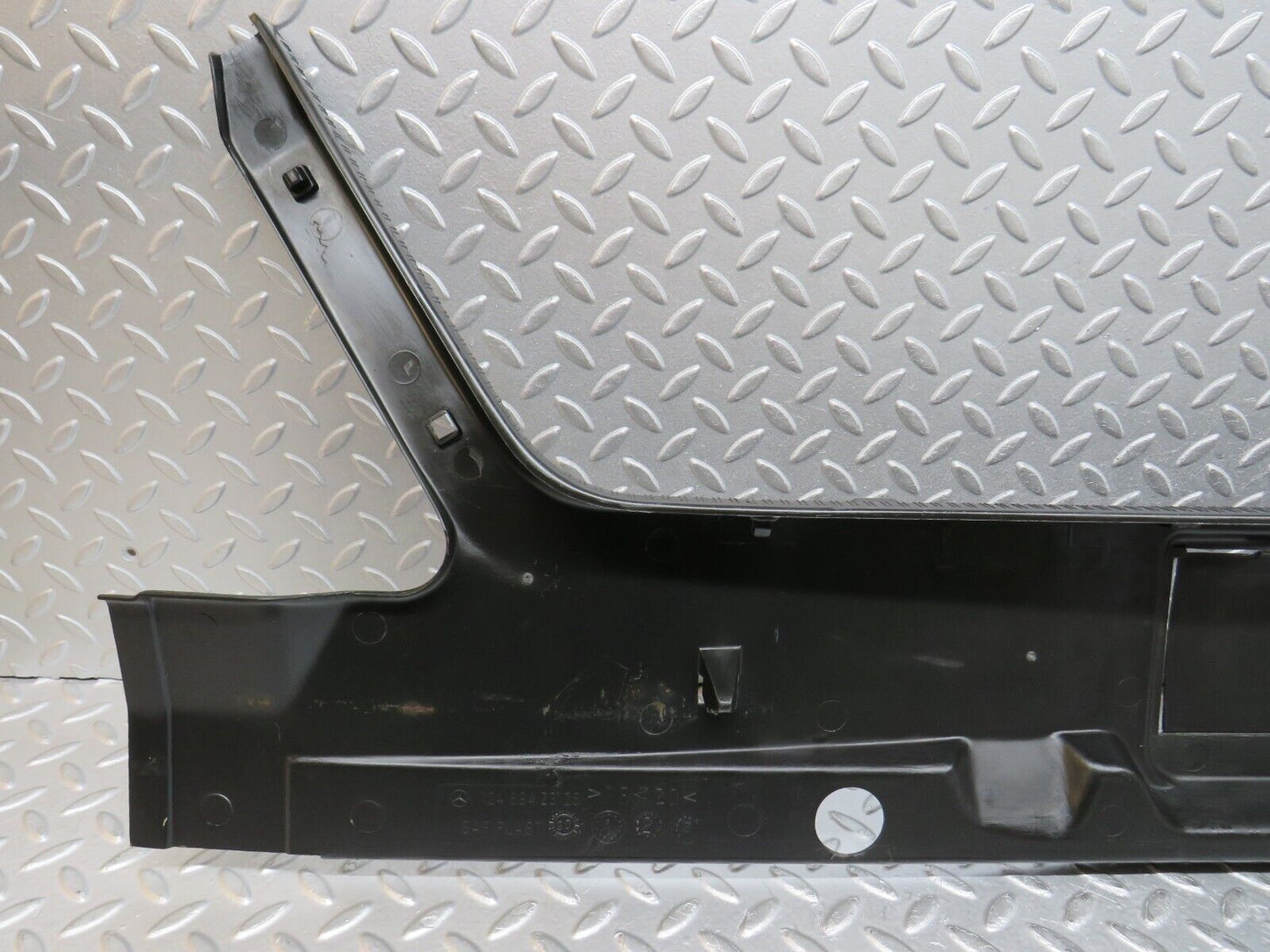 37837 Mercedes-Benz A124 320E Cabriolet Trunk Lock Trim Panel 1246942325