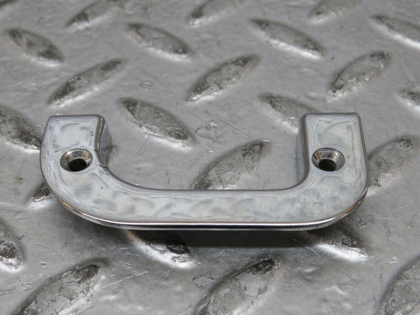 27871 Mercedes-Benz W123 280E Right Interior Chrome Door Latch Trim 1237230224