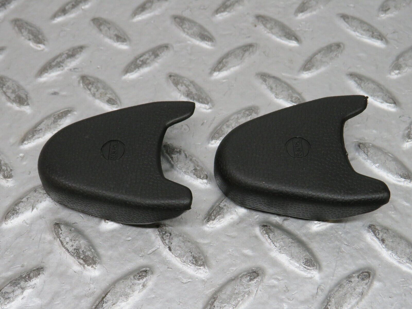 28494 Mercedes-Benz S123 240D Wagon Seat Belt Plastic Cap Pair 0008680430