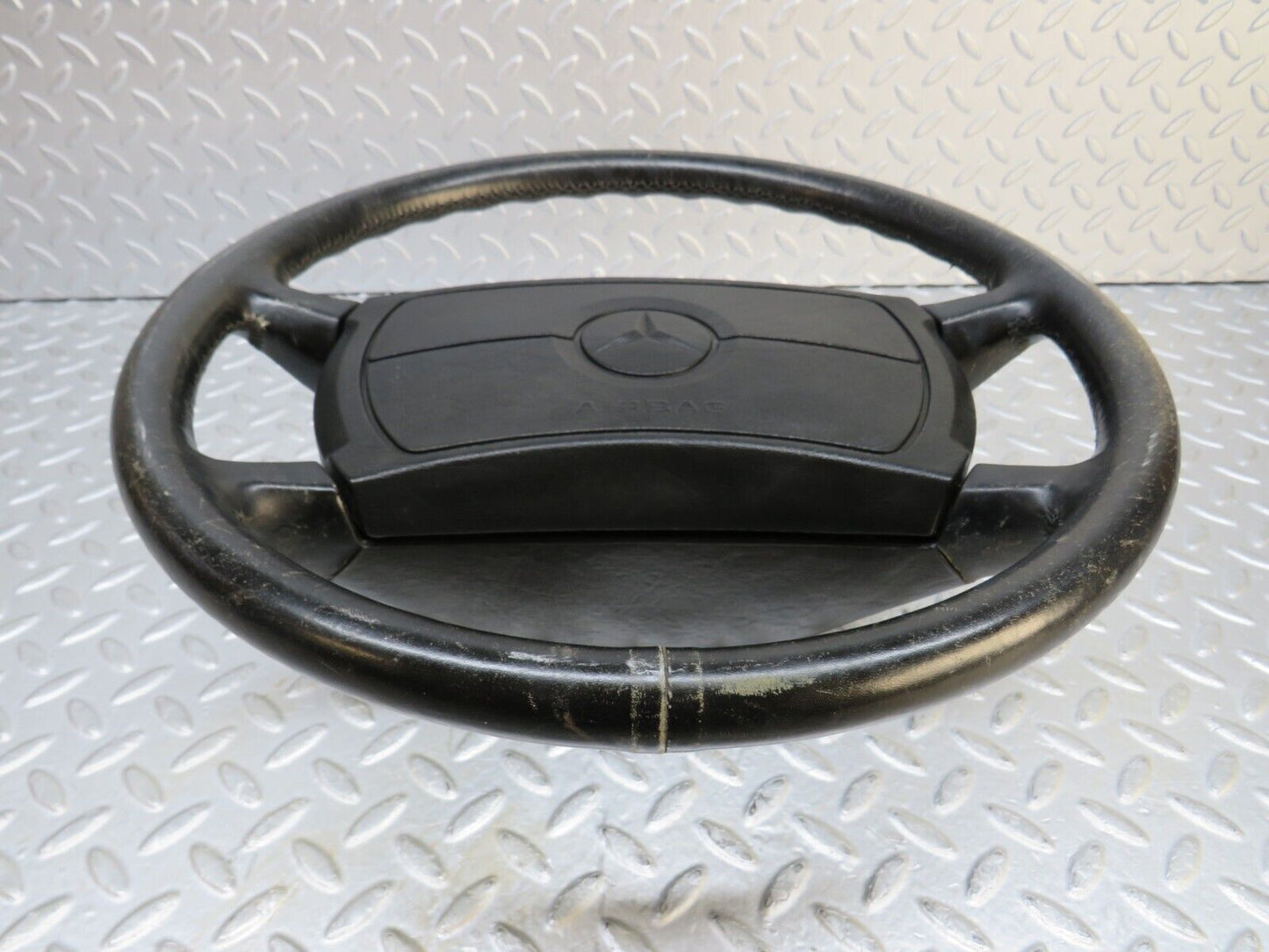 37033 Mercedes-Benz C126 420SEC Coupe Leather Steering Wheel 1264640517