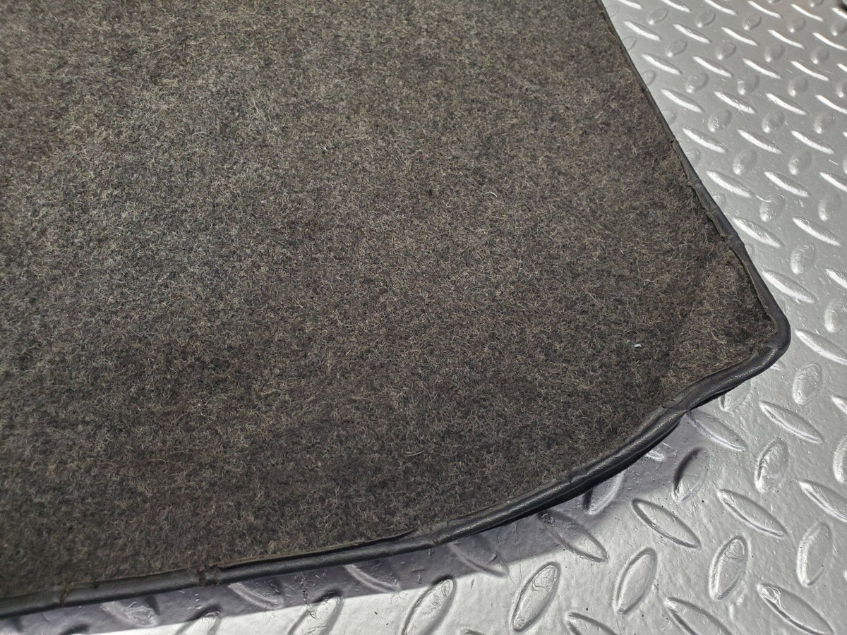 W201 Baby Benz trunk boot floor carpet grey used OEM
