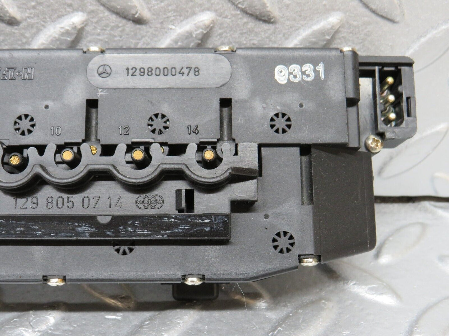 39505 Mercedes-Benz R129 320SL Coupe Heater Module Valve 1298000478
