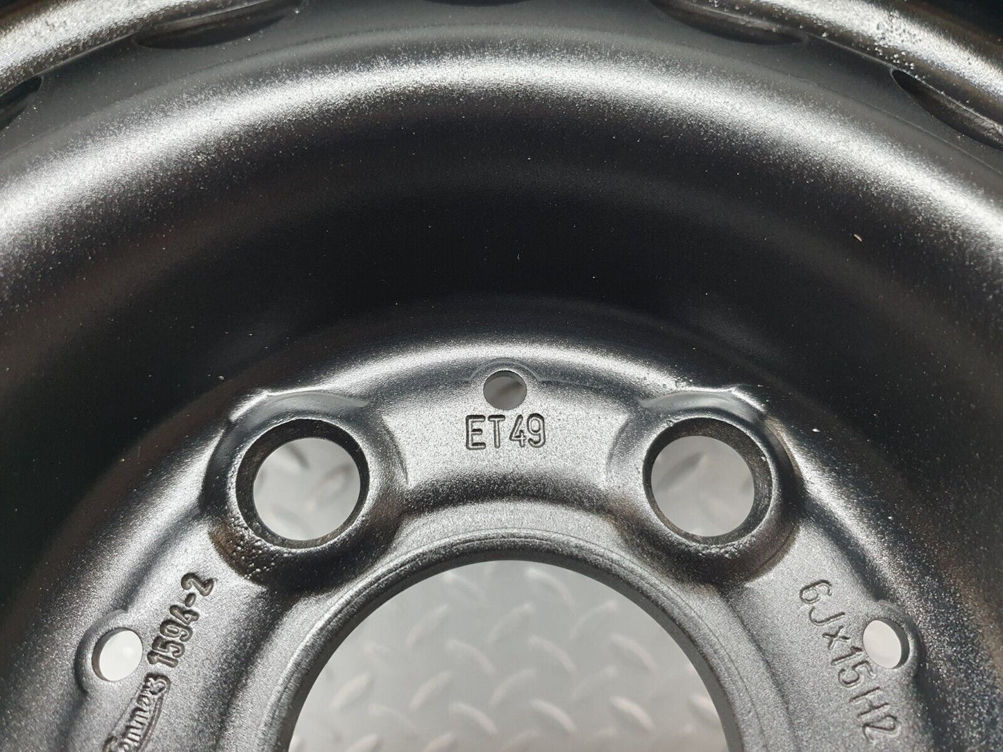 44244 Mercedes-Benz Steel Wheel 6Jx15H2 ET49 1244000602