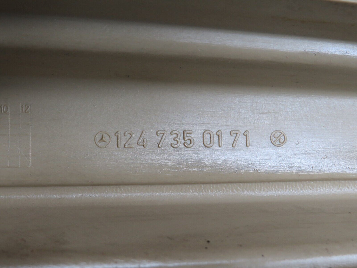 29228 Mercedes-Benz W124 230E Rear Left Door Window Frame Trim Cover