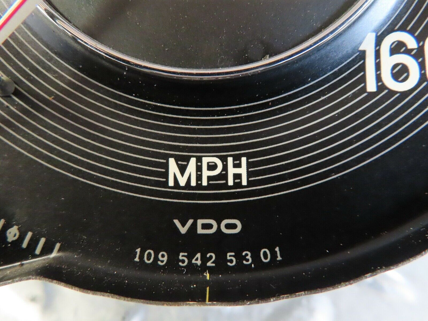 12643 Mercedes-Benz W108 280SE 3.5 Speedometer MPH VDO W=1.275 1095425301