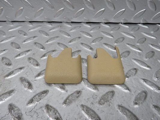 27611 Mercedes-Benz S124 300TE Front Seat Rail Trim Cover Pair 1246842218