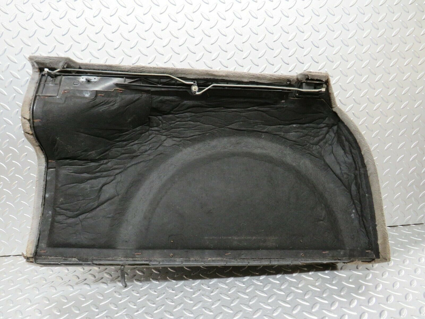 24325 Mercedes-Benz S124 220TE Wagon Trunk Side Panel Cover Left Grey