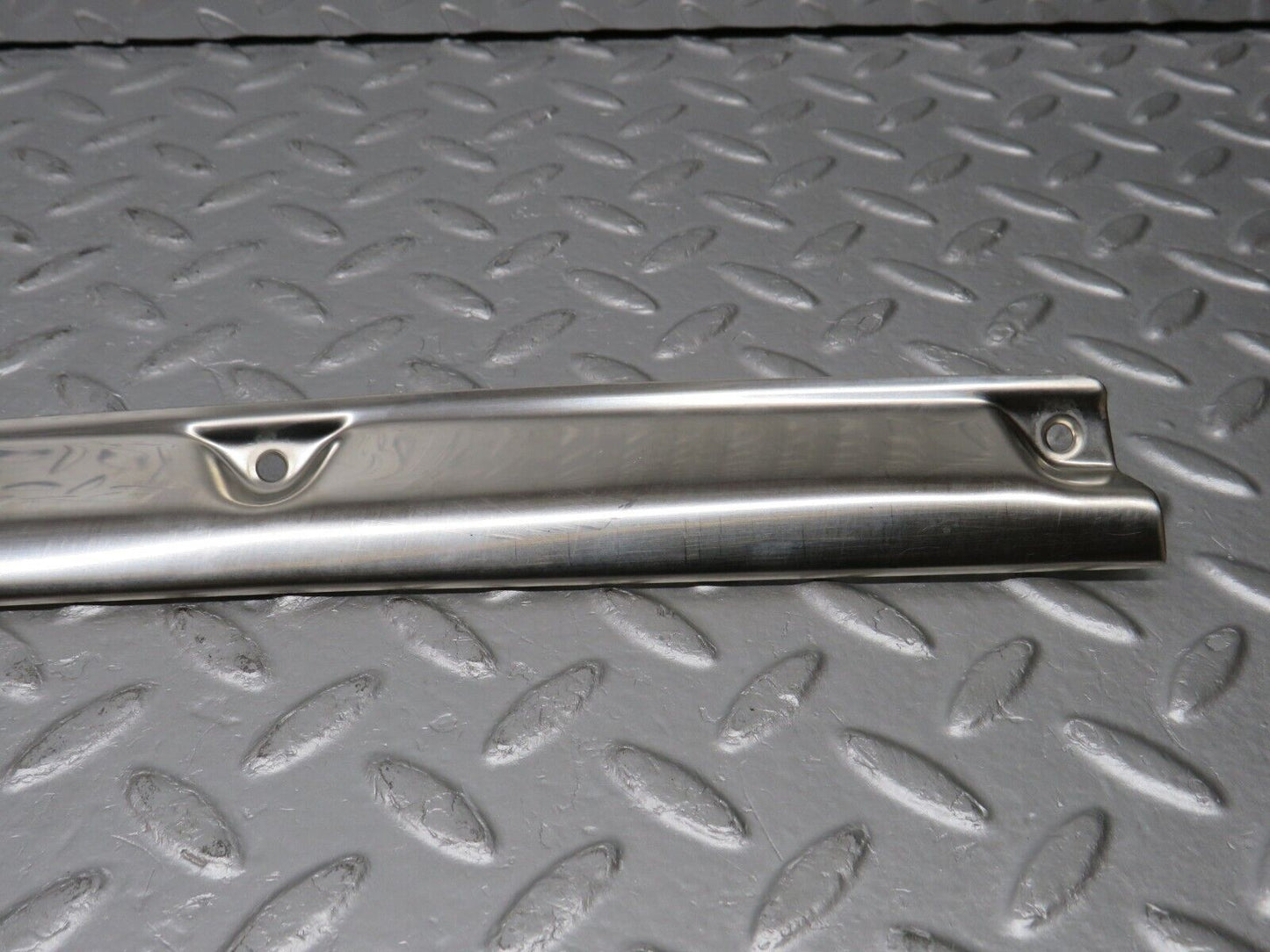 38593 Mercedes-Benz R129 280SL Coupe Folding Top Chrome Top Cover Trim Right