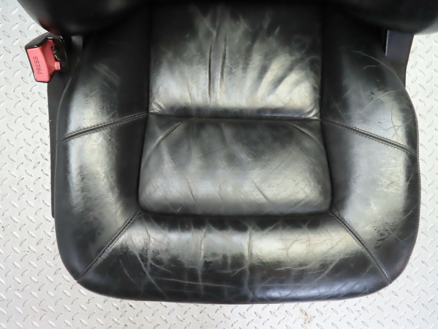 19411 Mercedes-Benz C140 CL420 Coupe Front Left Seat Black Leather