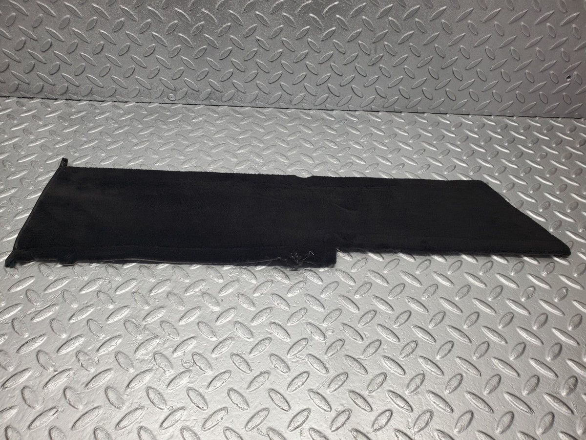 W201 Baby Benz door sill floor carpet right side black used OEM