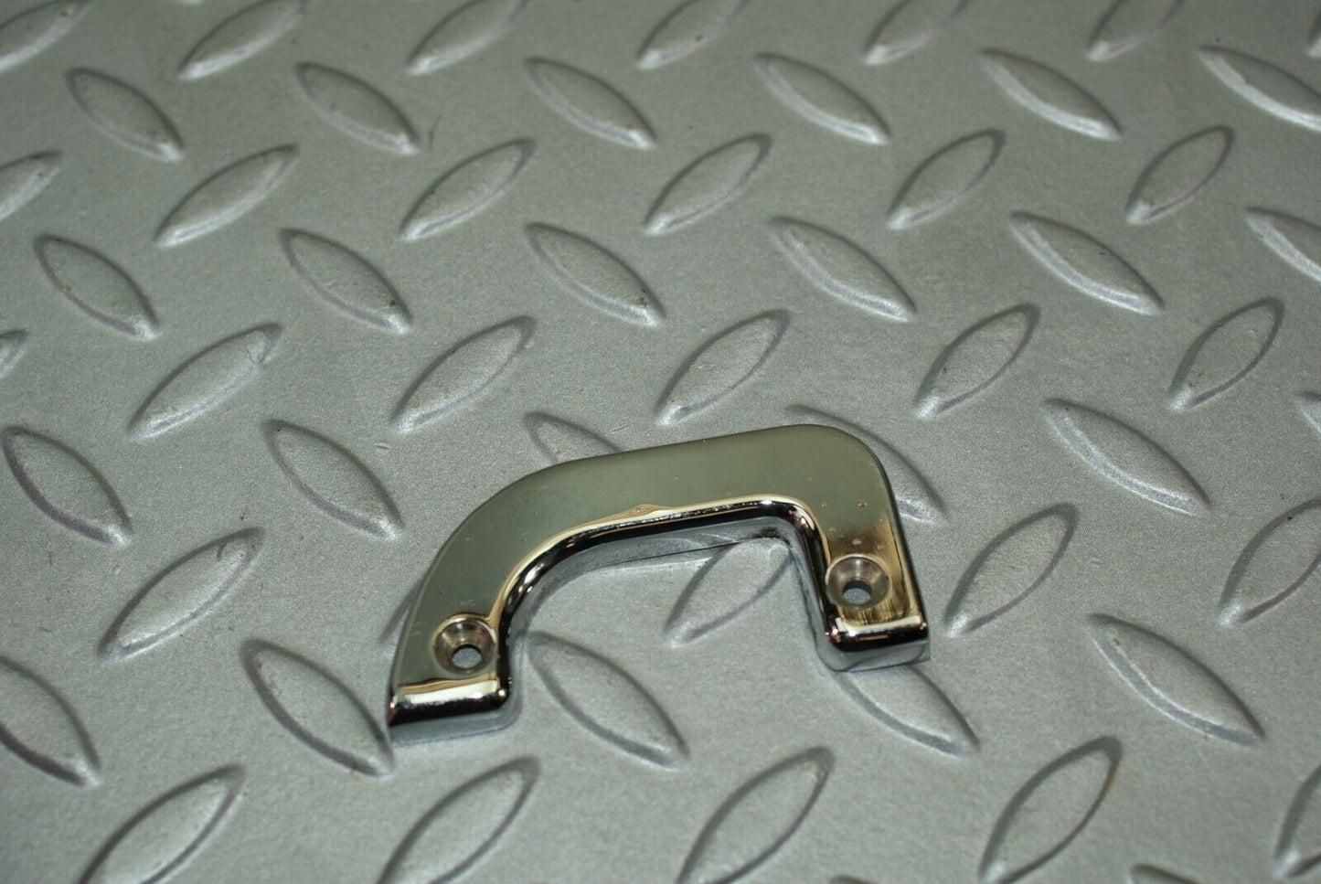 3187 Mercedes-Benz W115 220D Left Interior Chrome Door Latch Trim