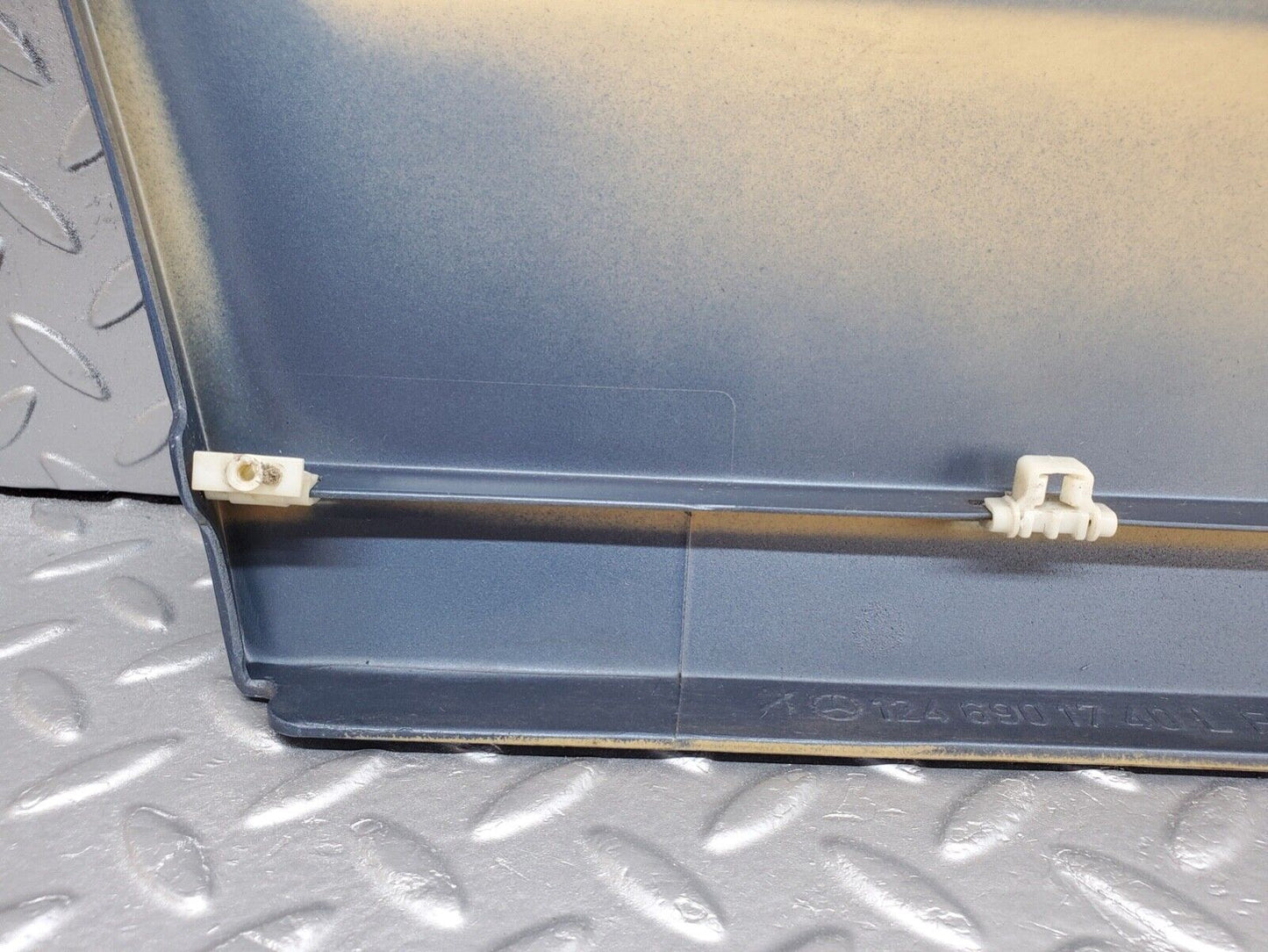 44644 Mercedes-Benz W124 220E Rear Left Door Lower Moulding Trim 1246901740