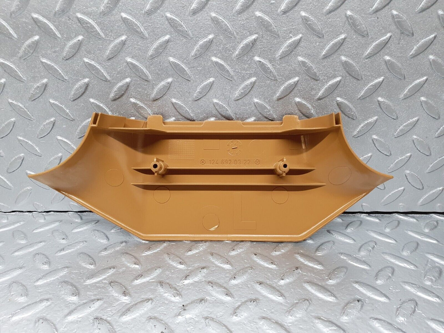 41388 Mercedes-Benz W124 200E B Pillar Bottom Cover Left Palomino 1246920322