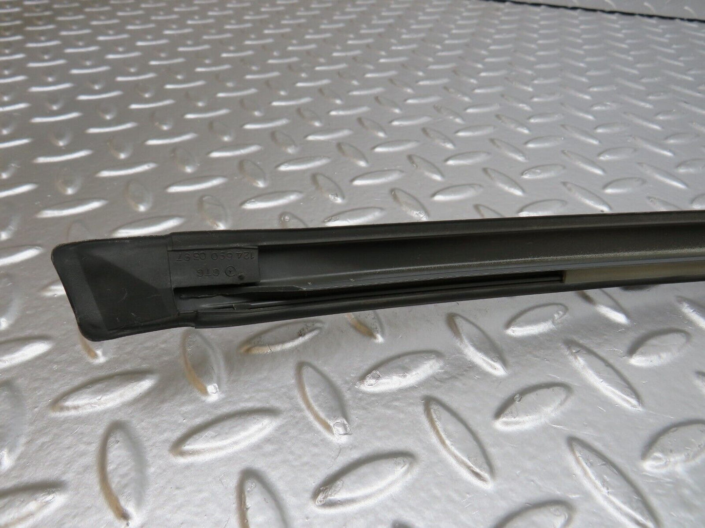 34237 Mercedes-Benz W124 260E Roof Chrome Trim Left Side 1246900397
