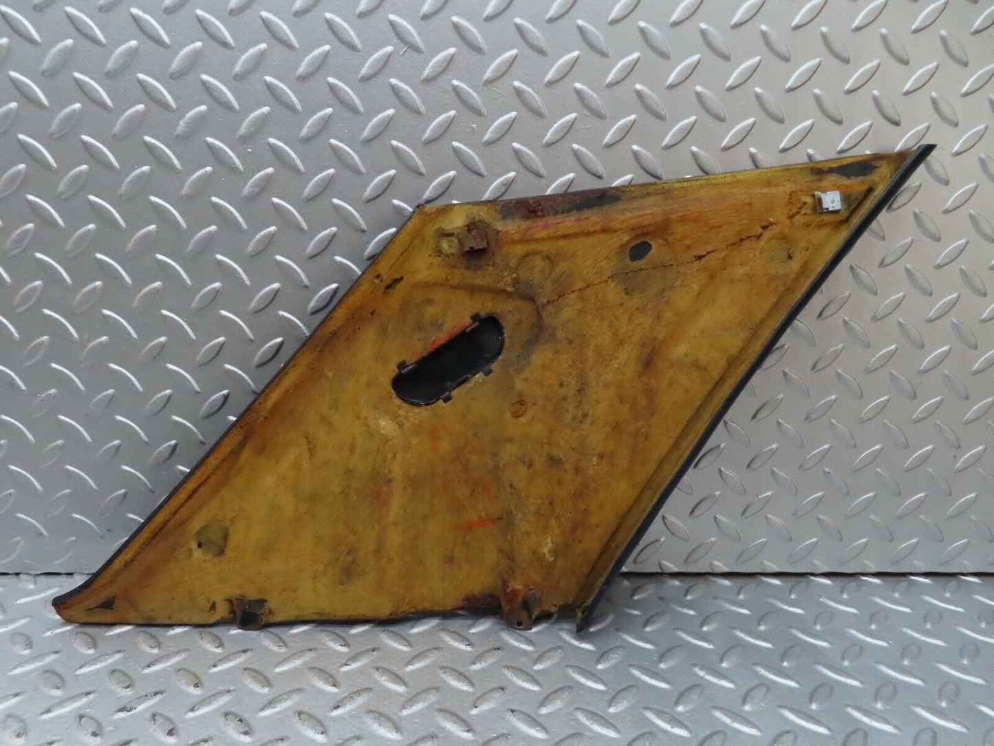 17516 Mercedes-Benz W116 450SEL C Pillar Cover Trim Right Side Blue