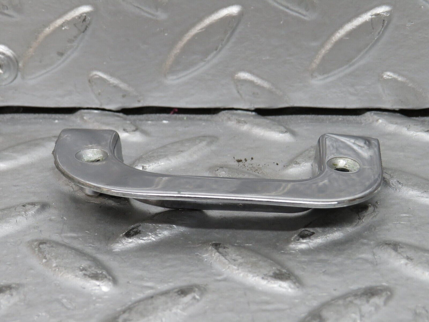 27965 Mercedes-Benz W123 280E Right Interior Chrome Door Latch Trim 1237230224