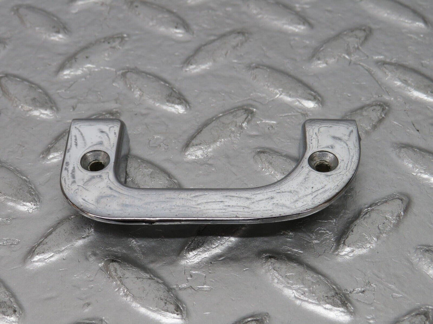 30998 Mercedes-Benz W123 200D Left Interior Chrome Door Latch Trim 1237230124