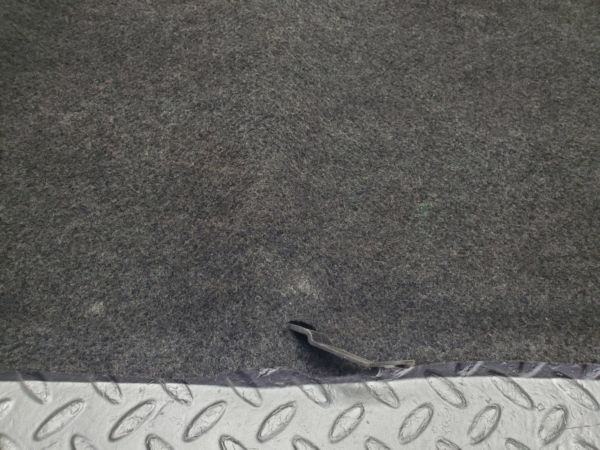 W201 Baby Benz fuel tank cover carpet grey used OEM