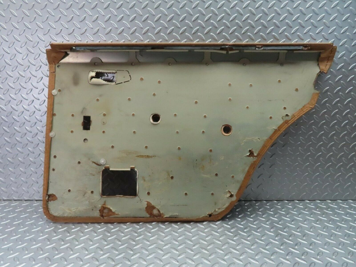 10868 Mercedes-Benz W123 230E Rear Left Door Card Panel Beige