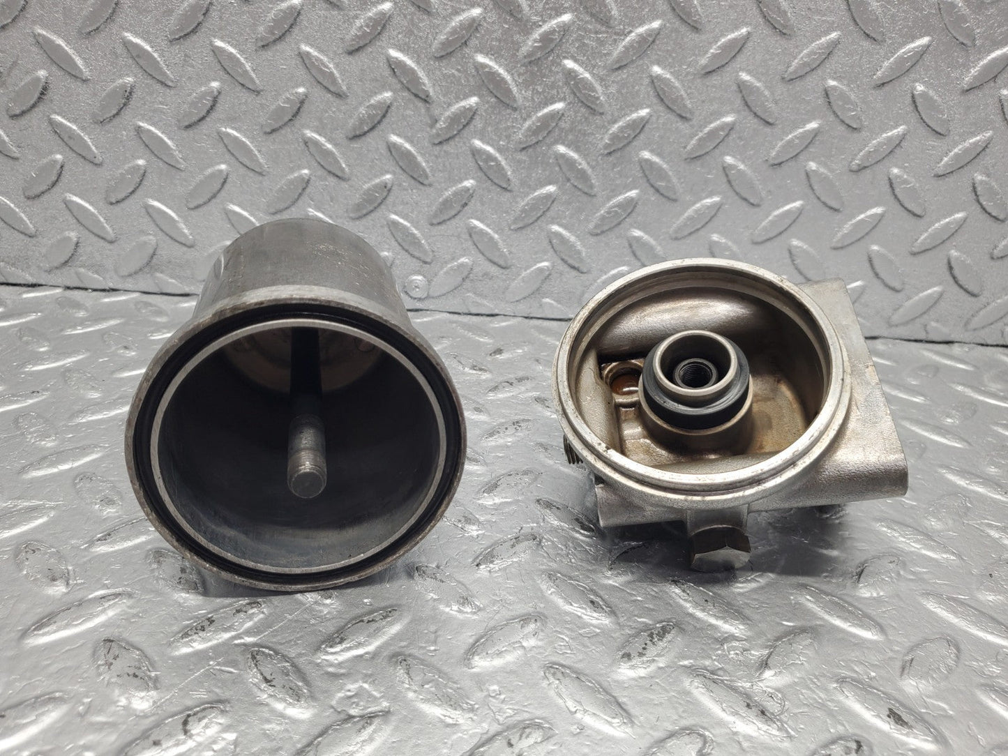 W112 oil filter housing used OEM