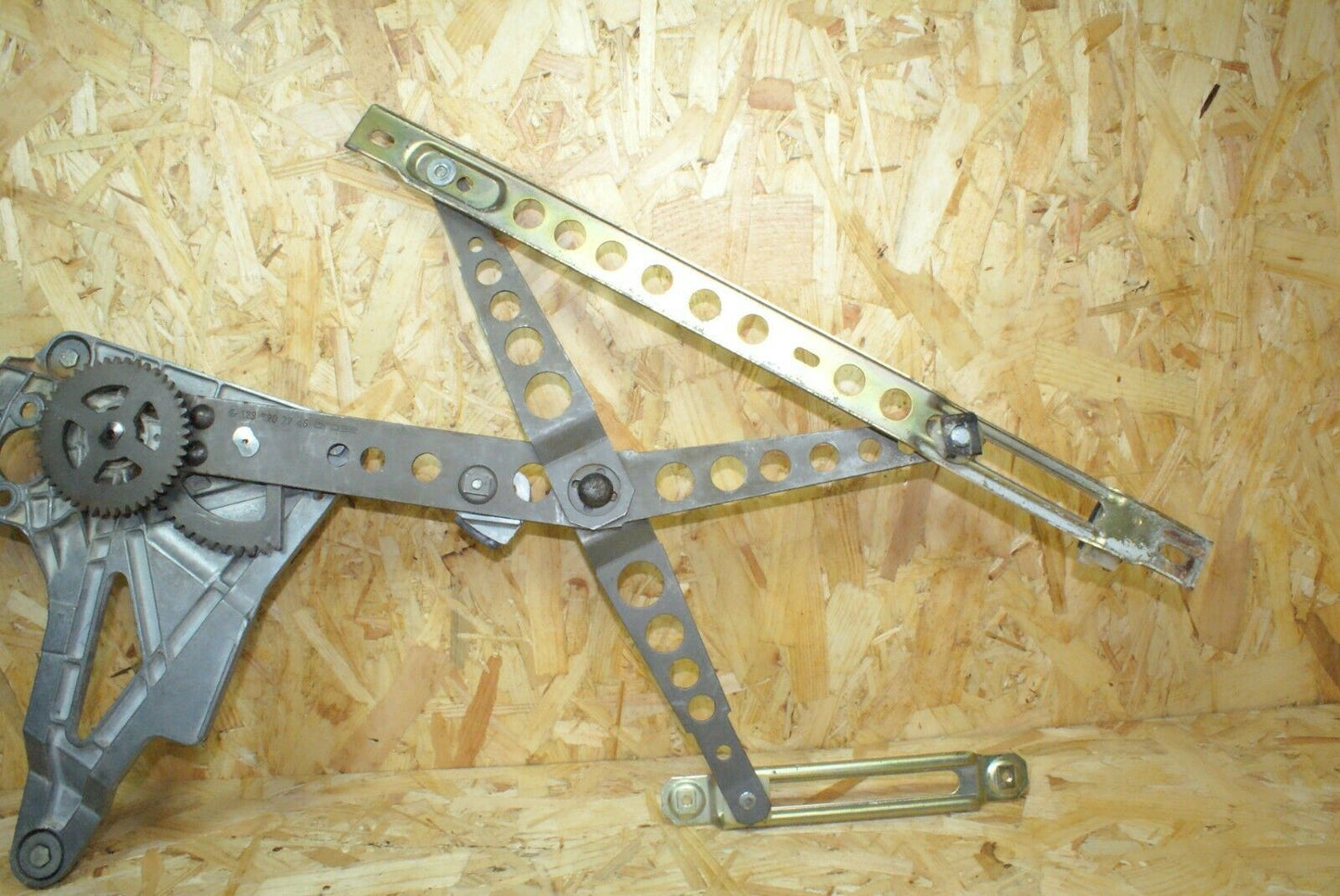 2281 Mercedes-Benz W123 280E Front Left Power Window Regulator 1237202746