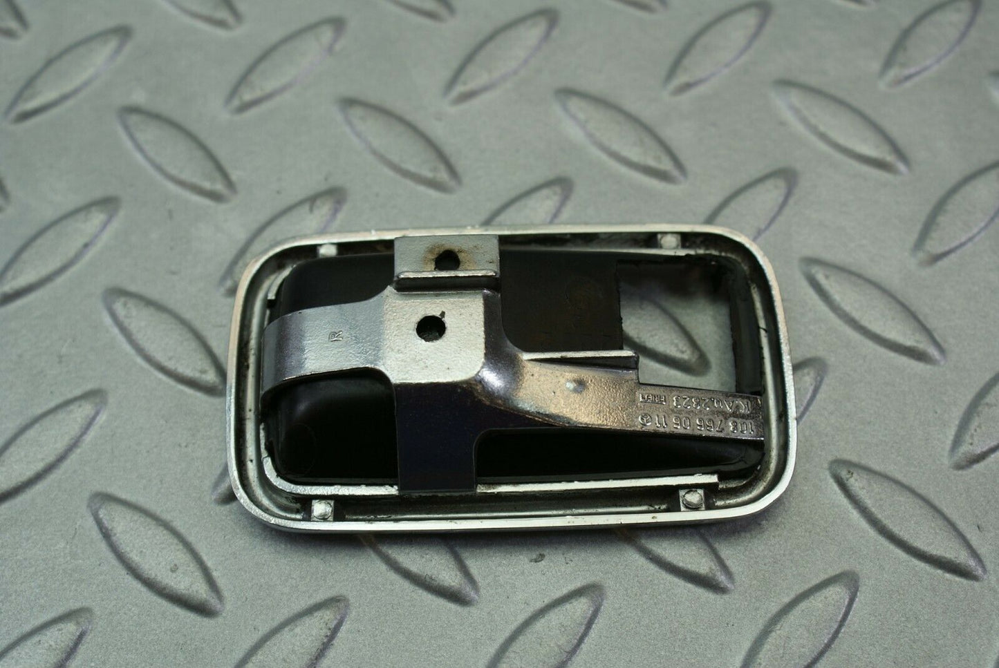 3182 Mercedes-Benz W115 220D Chrome Frame For Door Opener Right 1087660611