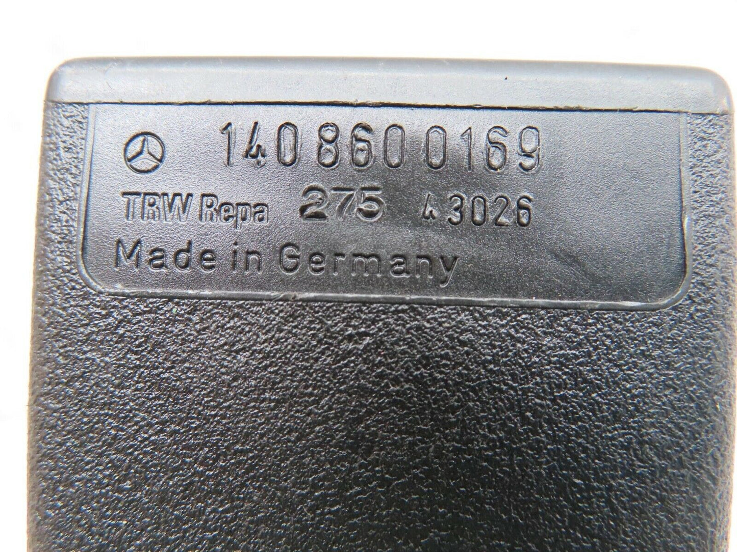 15162 Mercedes-Benz W140 S320 Rear Centre Seat Belt 1408600169