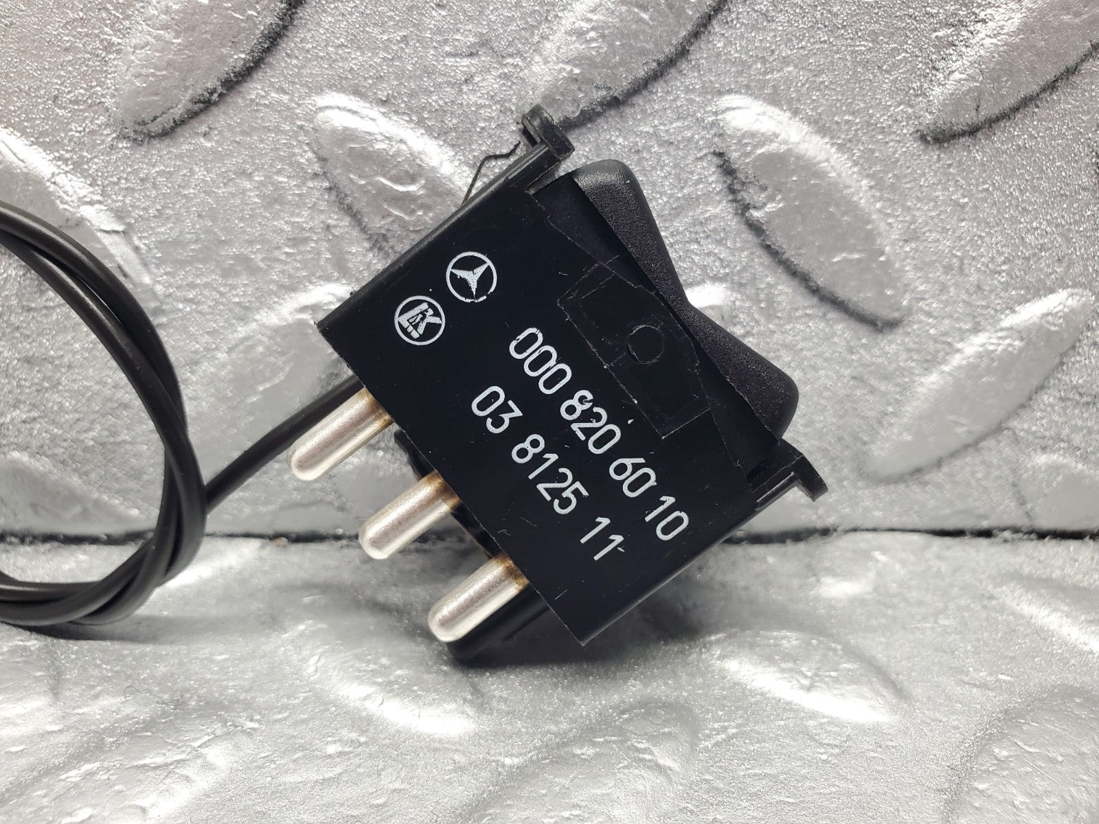 W201 Baby Benz rear heated window switch used OEM