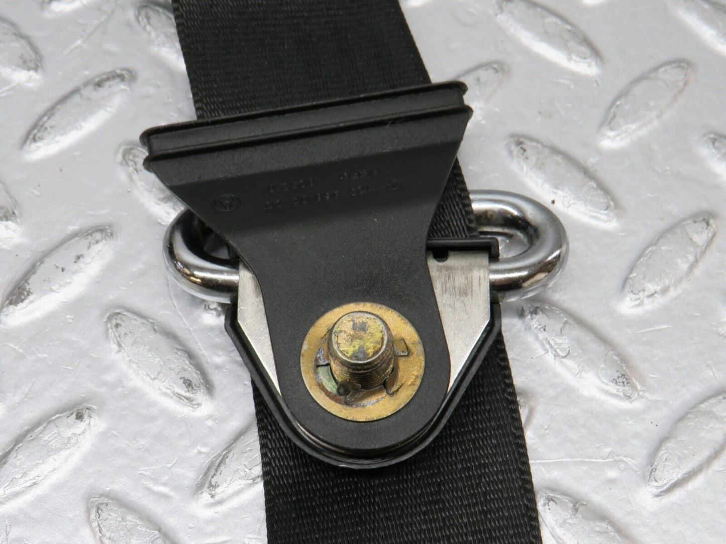 34397 Mercedes-Benz C126 380SEC Rear Seat Belt Set With Buckles 1268602185